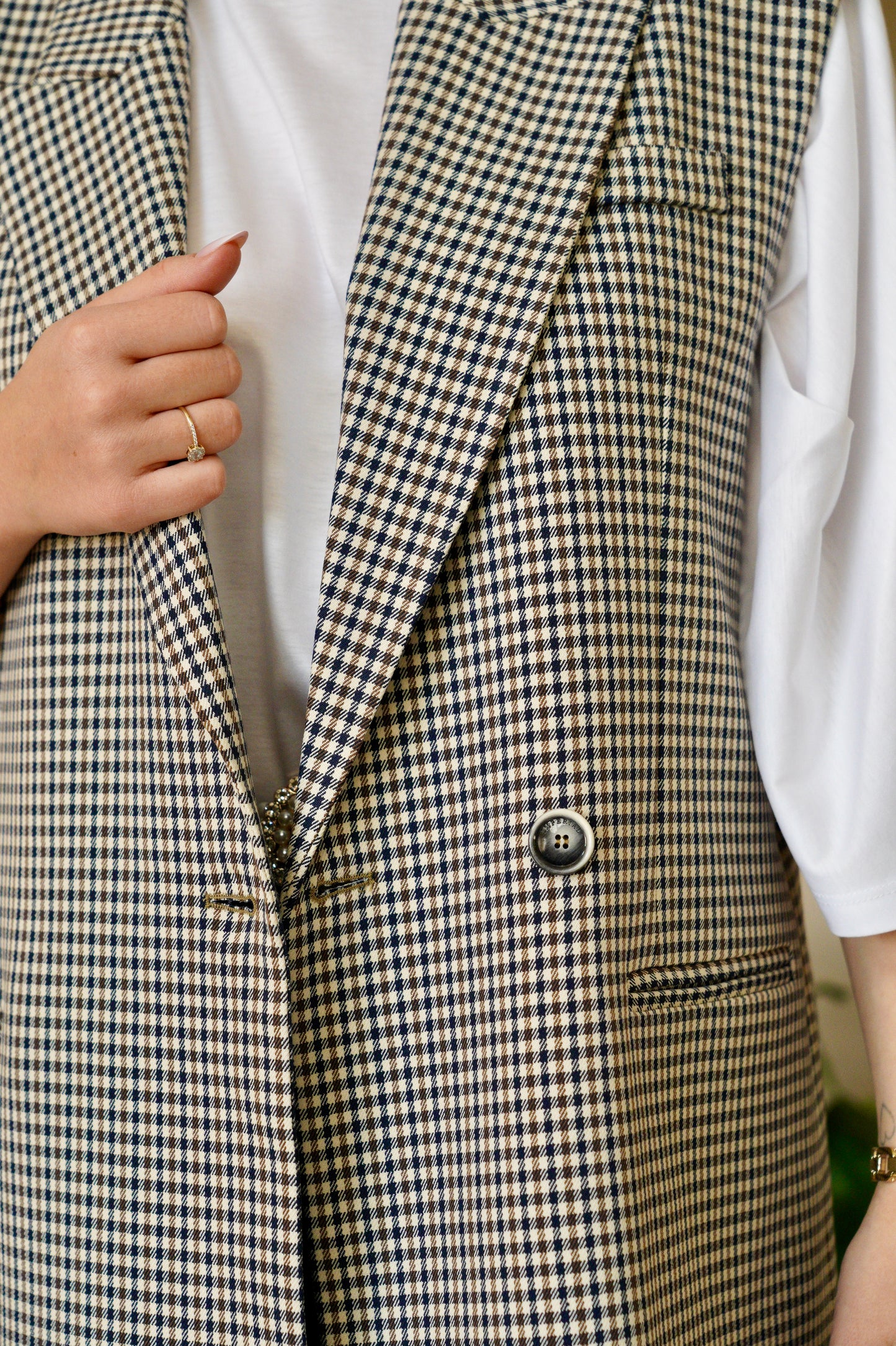 Blazer Impérial - Manches courtes à motif - Modèle Henry