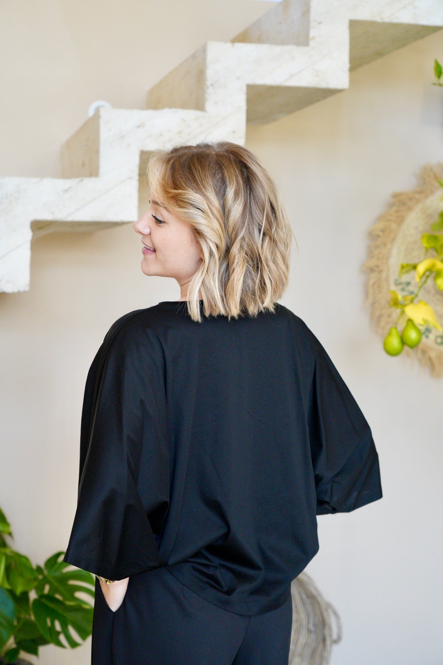 T-shirt Impérial noir - Modèle Alba