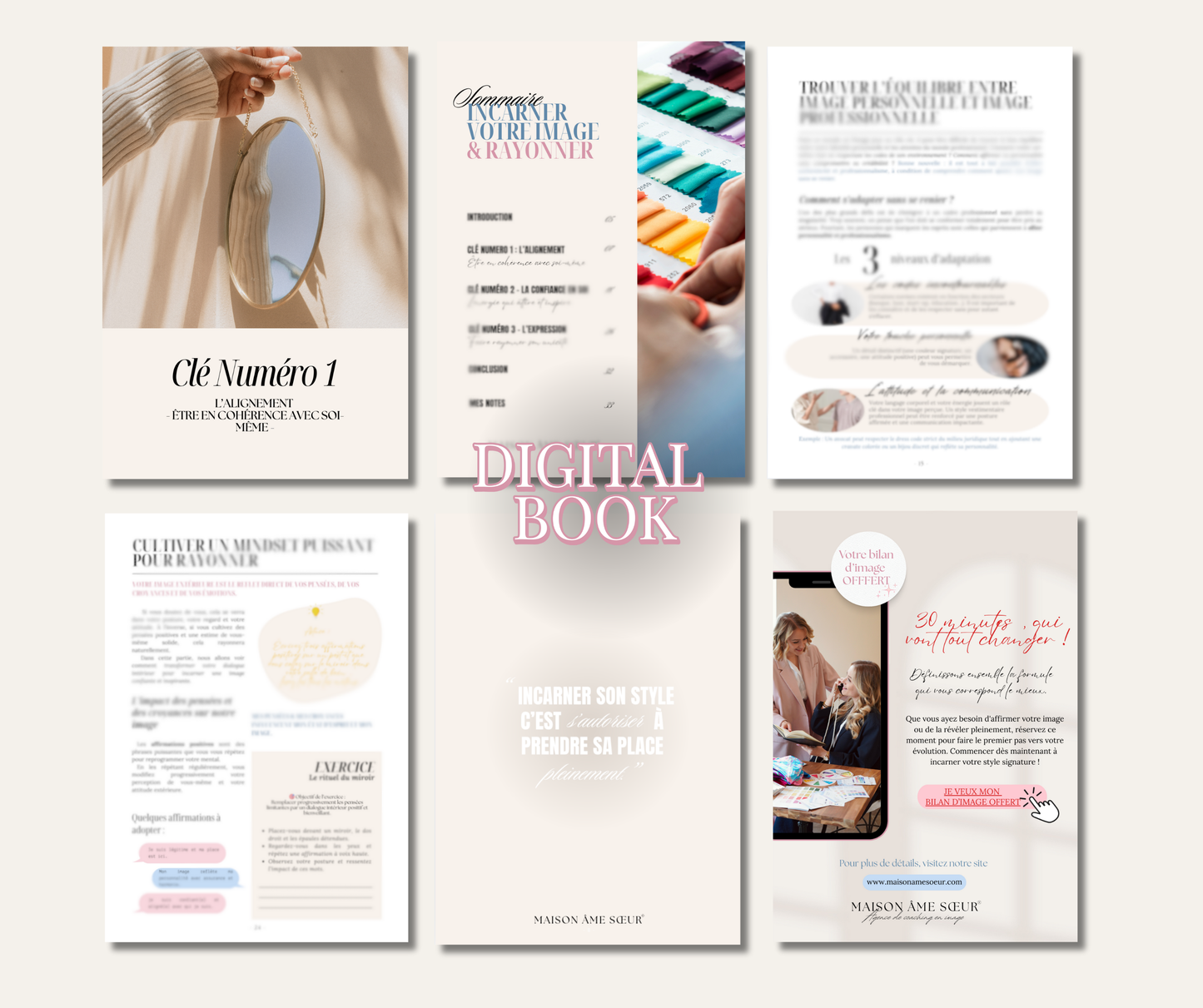 E-BOOK - Les 3 Clés pour Incarner votre Image & Rayonner