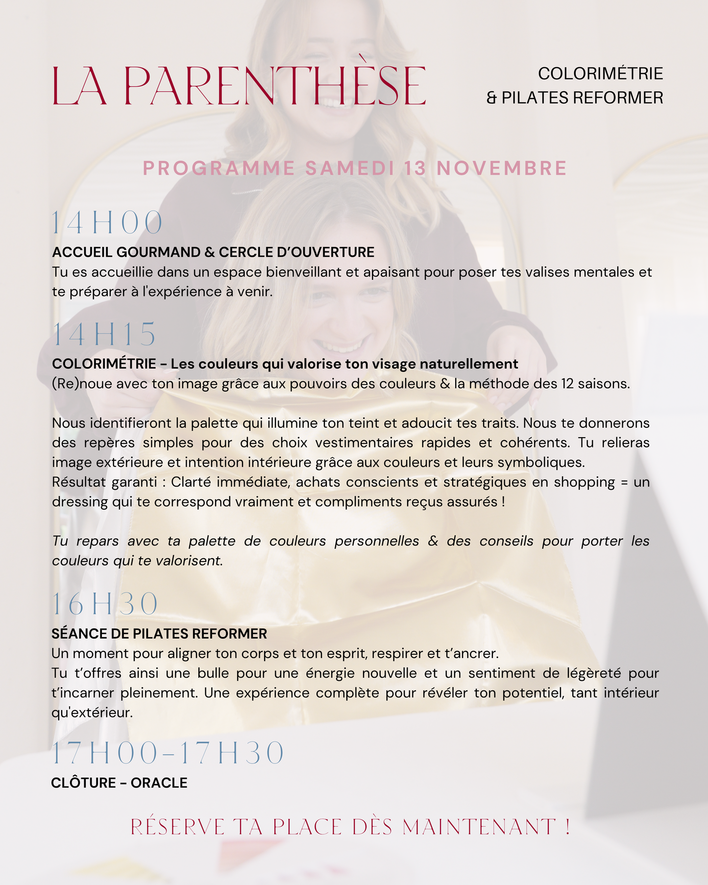 La Parenthèse - Samedi 14 novembre