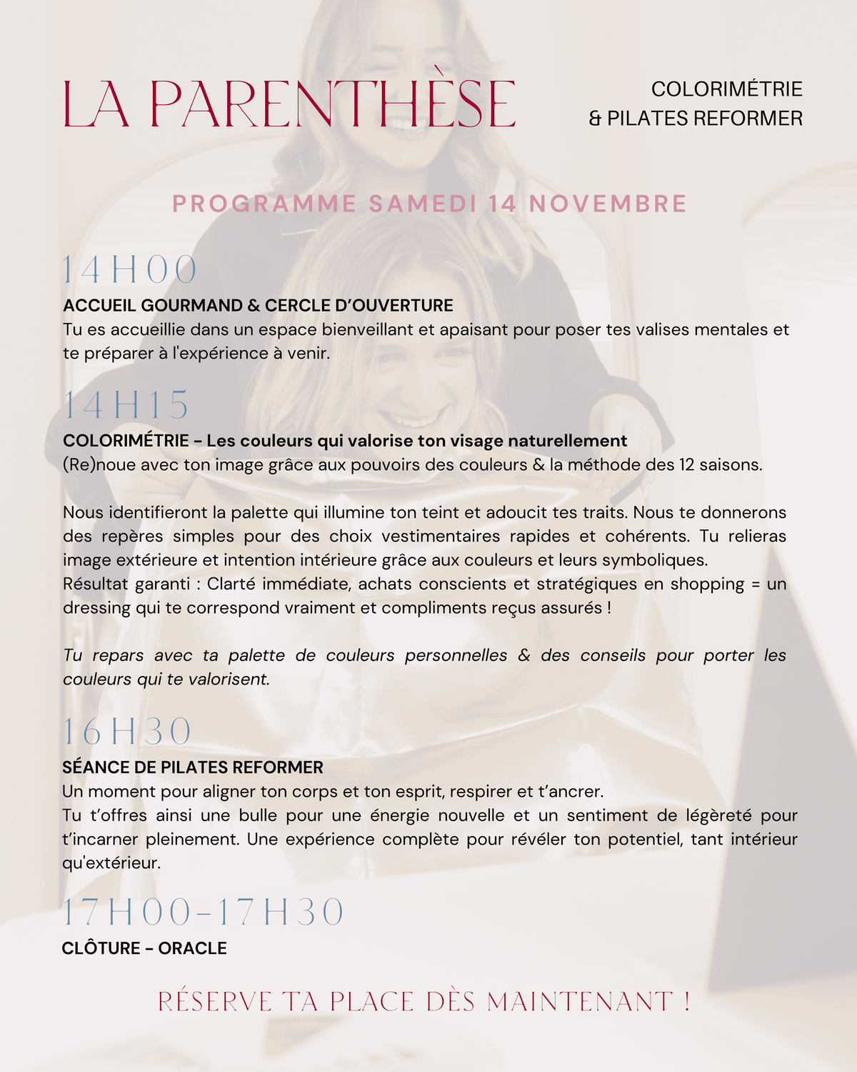 La Parenthèse - Samedi 14 novembre