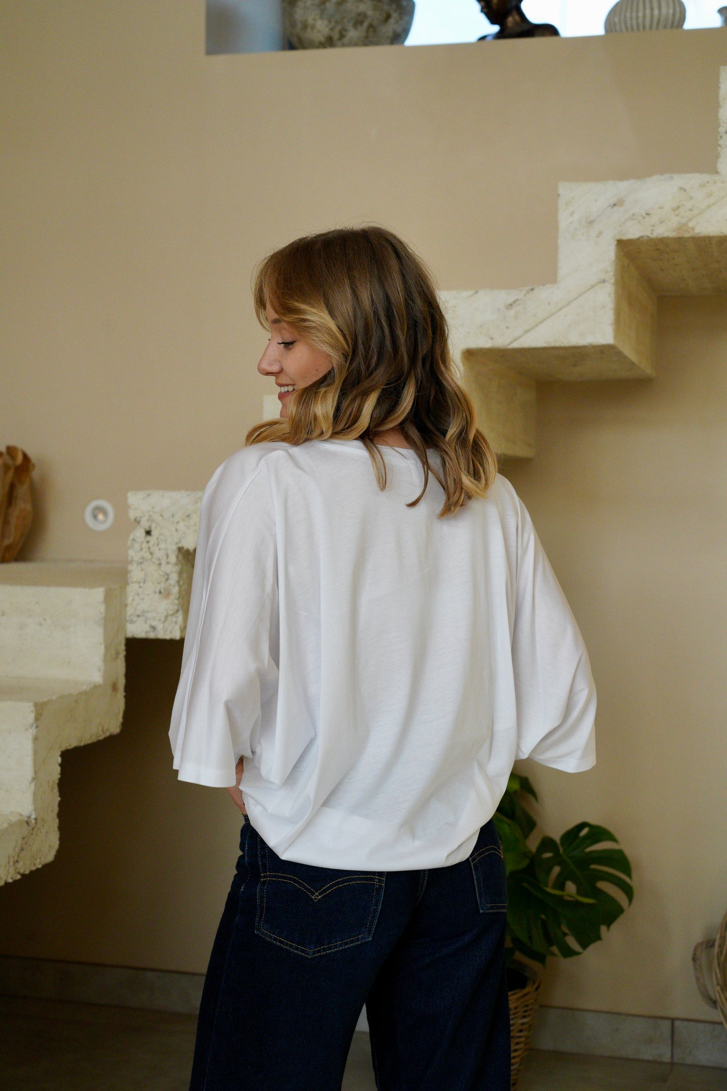 T-shirt Impérial blanc - Modèle Alba