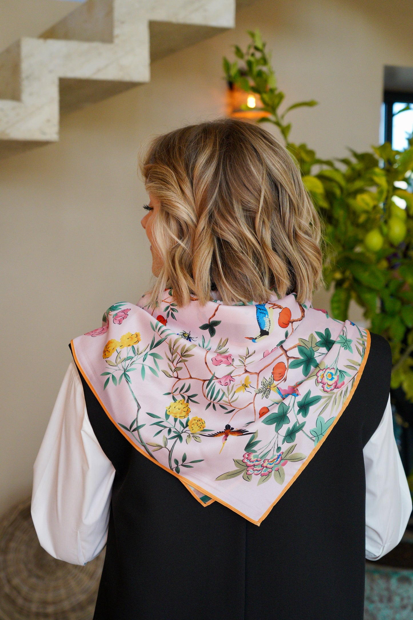 Foulard en soie - Modèle Juliette