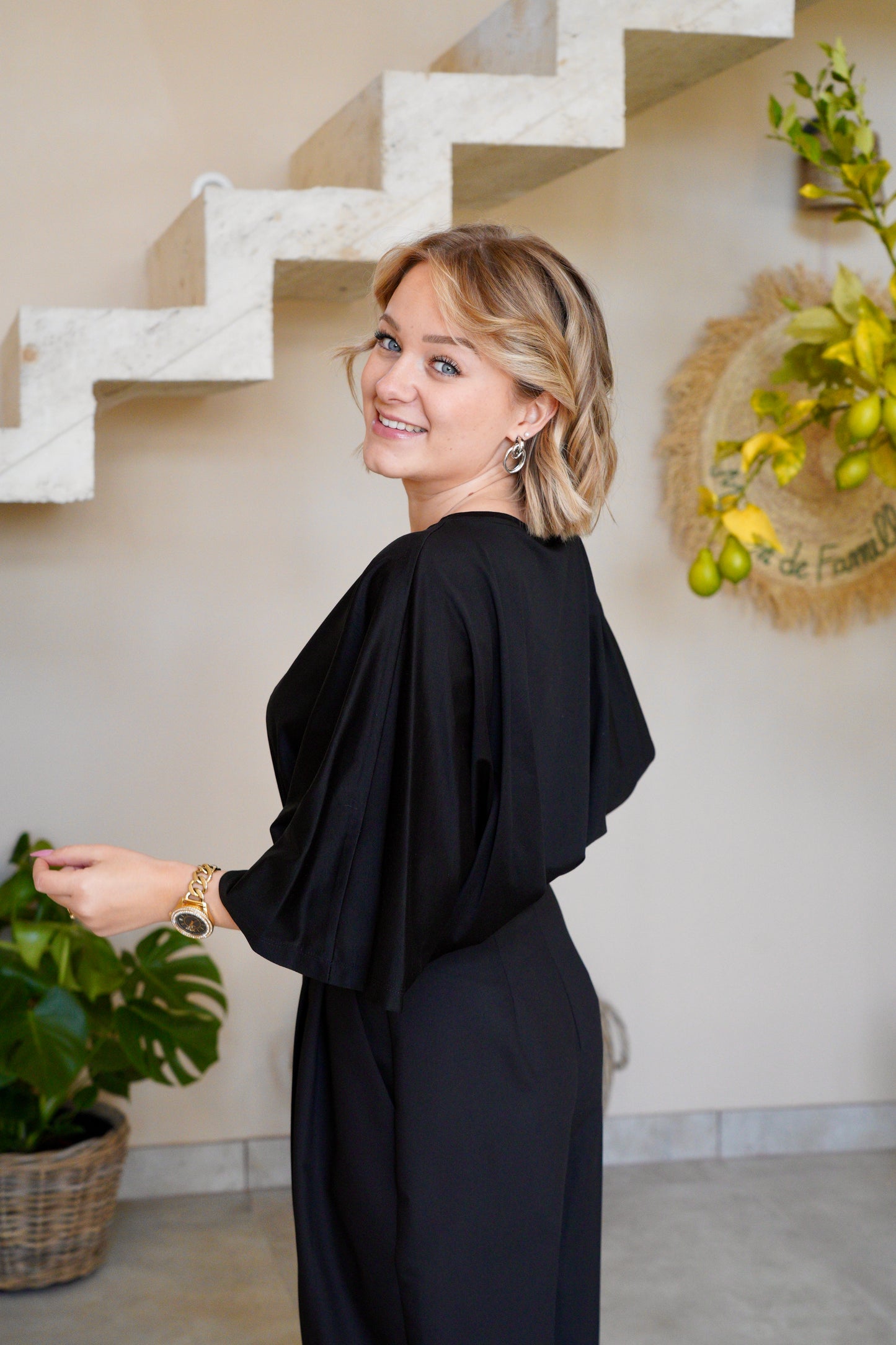 T-shirt Impérial noir - Modèle Alba